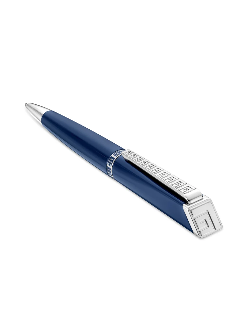 Guy Laroche Andrea Blue and Stainless Steel Writing Instrument