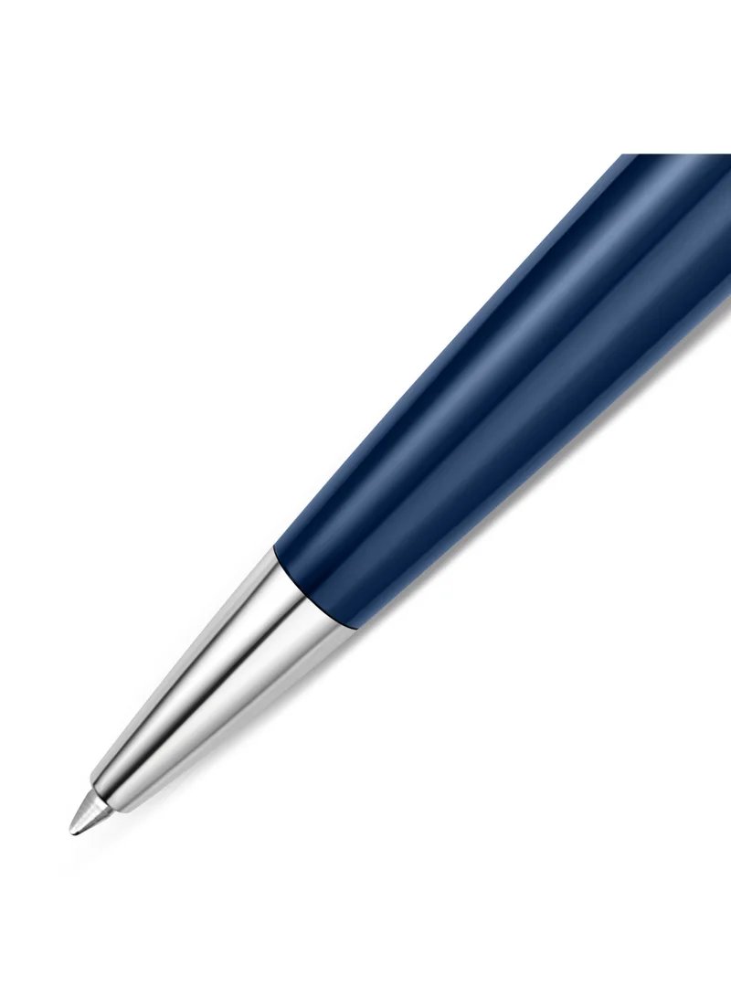 Guy Laroche Andrea Blue And Stainless Steel Writing Instrument