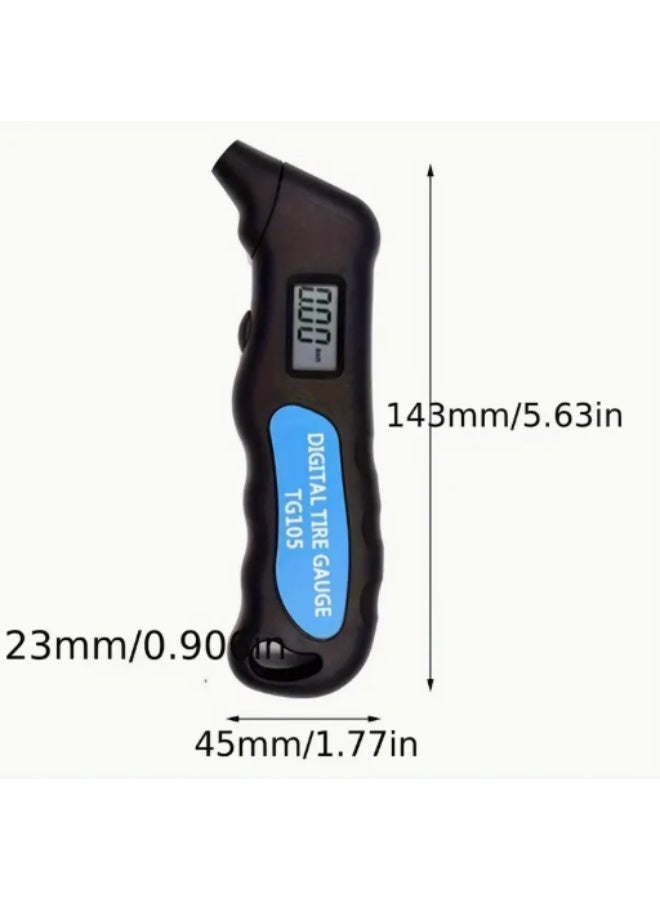 Digital Car Tire Air Pressure High-precision Gauge Meter LCD Display Manometer Barometers Tester for Car Truck Motorcycle Bike - Image 4
