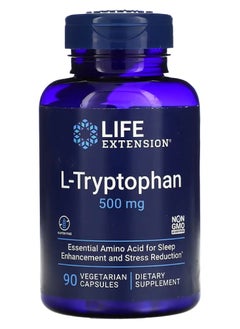 L-Tryptophan 500 mg 90 Veggie Capsules