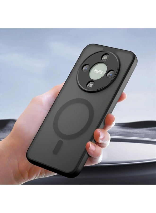 general Magnetic Case Compatible with Honor X70 Case Cover with Wireless Charging, Selected TPU Material and Four Corner Airbags Shock and Drop Resistance Cover for Honor X70 - Image 4