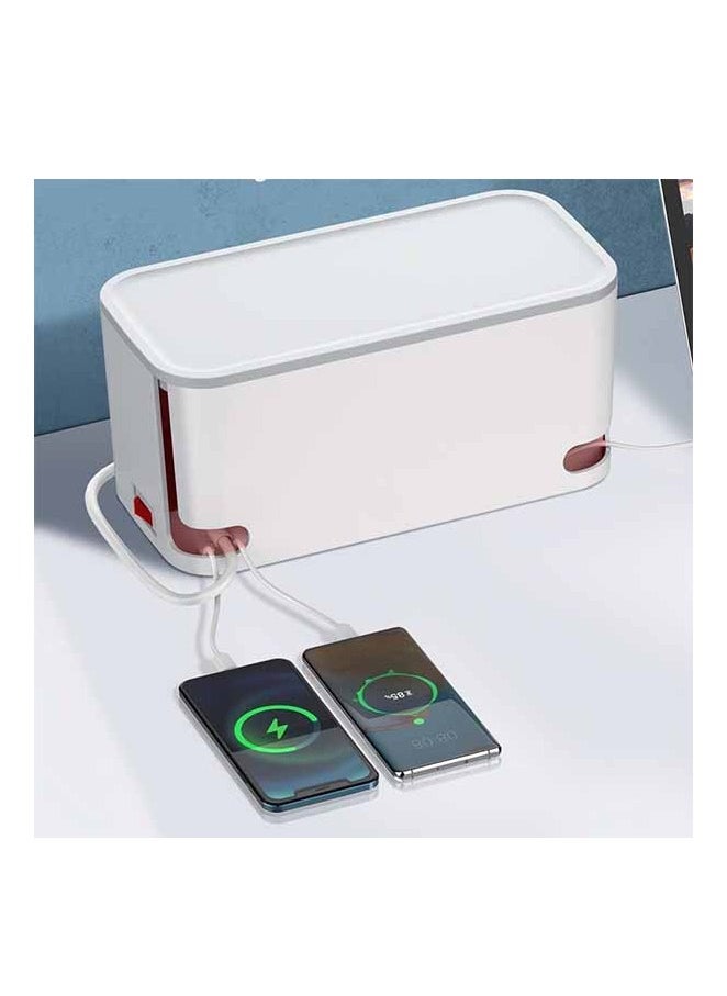LDNIO 5-Power Socket Strip Box + 3 port USB White 200cm  - Image 3