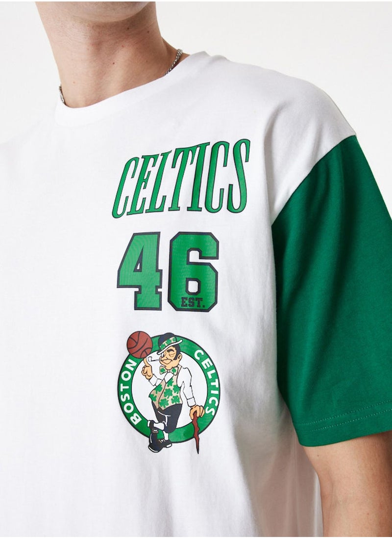 NEW ERA - Boston Celtics Oversized T-Shirt - Image 1