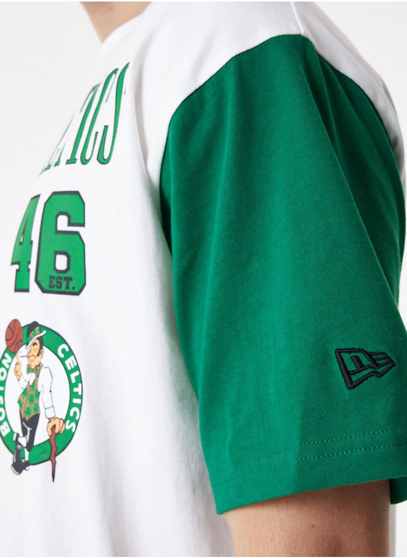 NEW ERA - Boston Celtics Oversized T-Shirt - Image 1