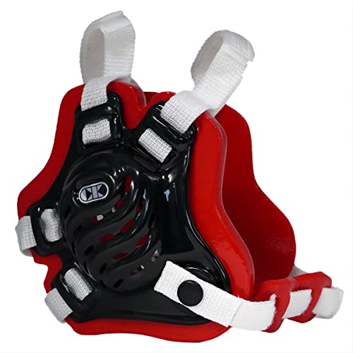 Cliff Keen F5 Tornado 4-Strap Stock Wrestling Head Gear - Black/Scarlet/White - Image 1