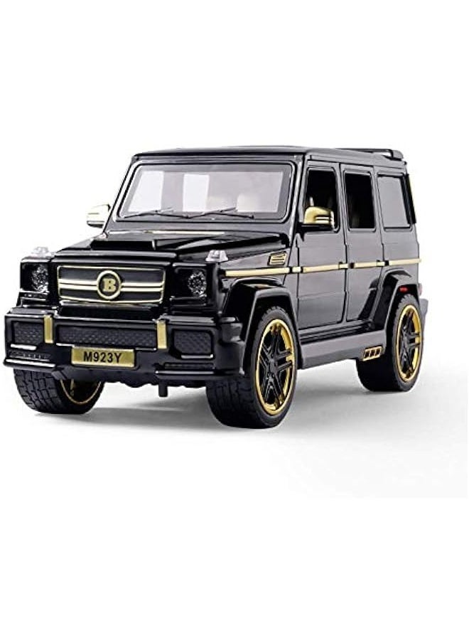 DURKU - Mercedes-Benz G65 Die-cast Car 1:24 - Zinc Alloy Toy with Sound and Lights - Perfect  Gift for Boys - Collectible with Barrier Card - Image 1