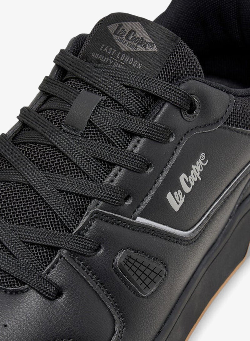 لي كوبر سنيكرز رجالي برباط وتفاصيل متباينة - Image 4