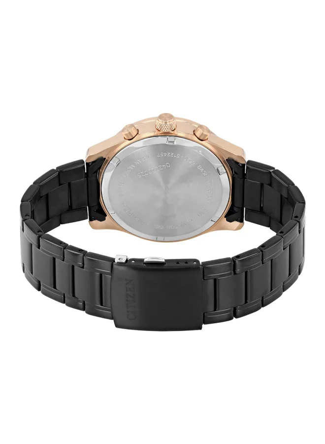 CITIZEN Men's Analog Tonneau Shape Stainless Steel Wrist Watch AN8196-55E - 42 Mm