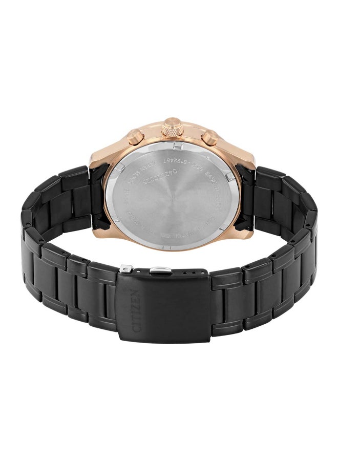 سيتيزن ساعة يد رجالية تناظرية ستانلس ستيل بشكل برميل - -  مم - Image 3