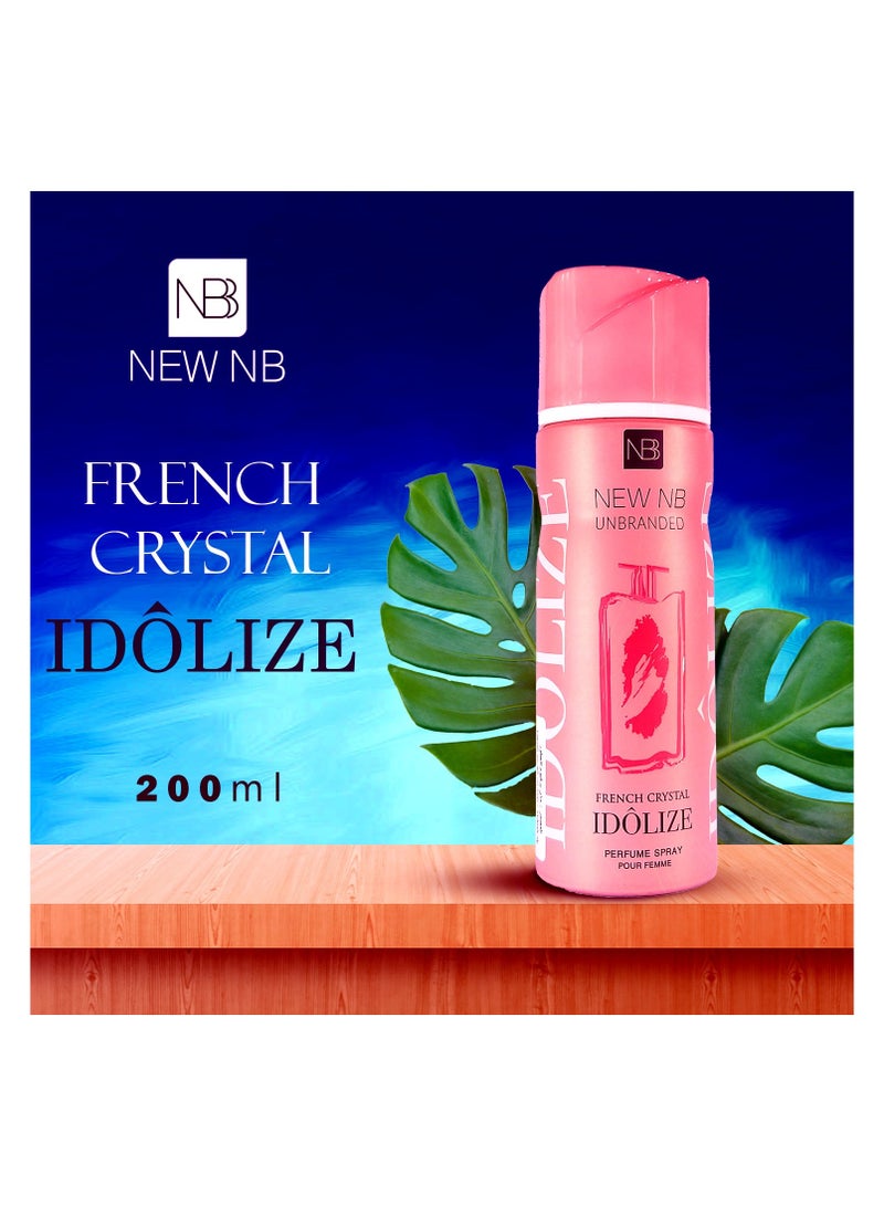 NB Perfume Spray Idolize For Women 200ml - Image 3