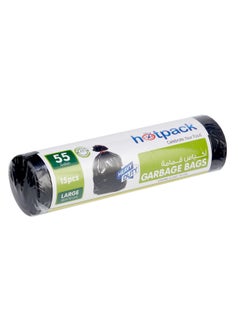 Hotpack Garbage Bag Roll 15 Pieces  - Image 2