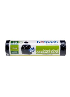 Hotpack Garbage Bag Roll 15 Pieces  - Image 1