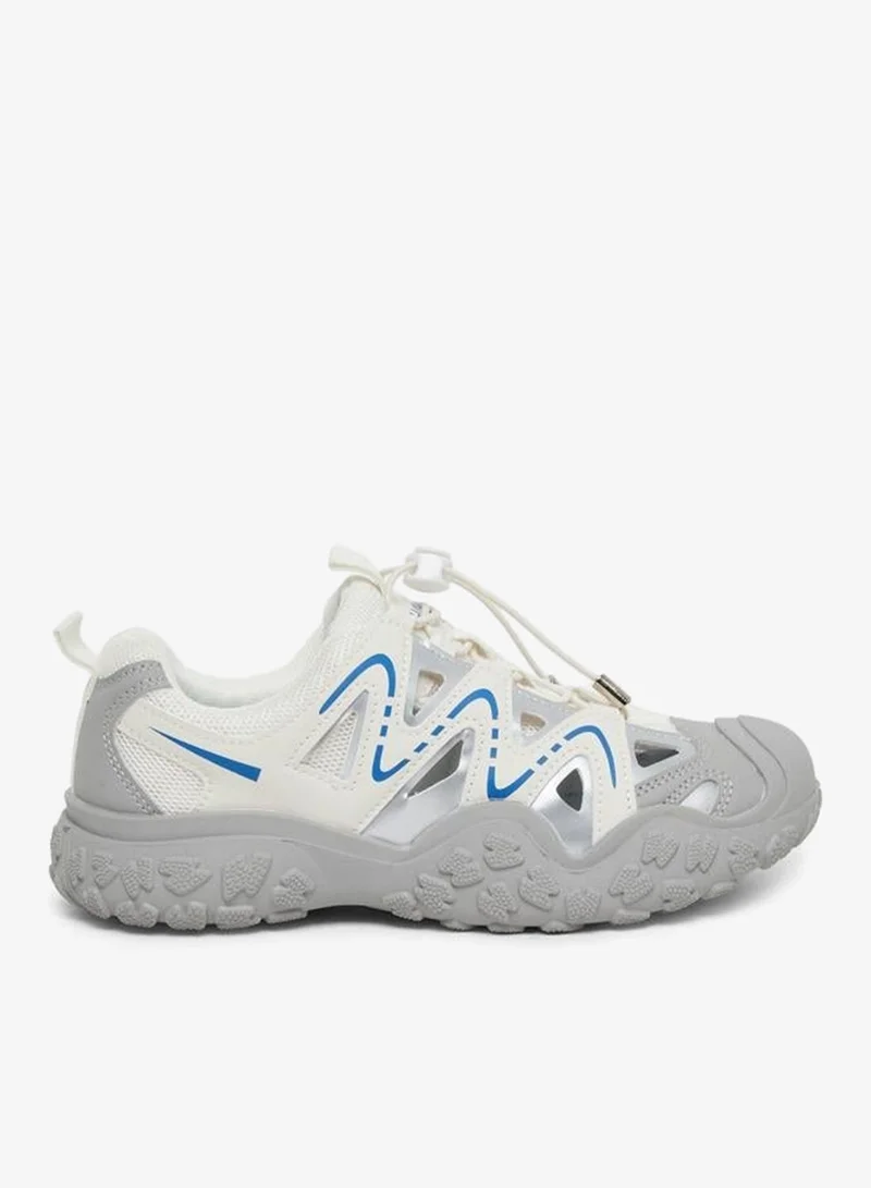 ستايلي اكتيف حذاء سنيكرز بنعل بارز الملمس