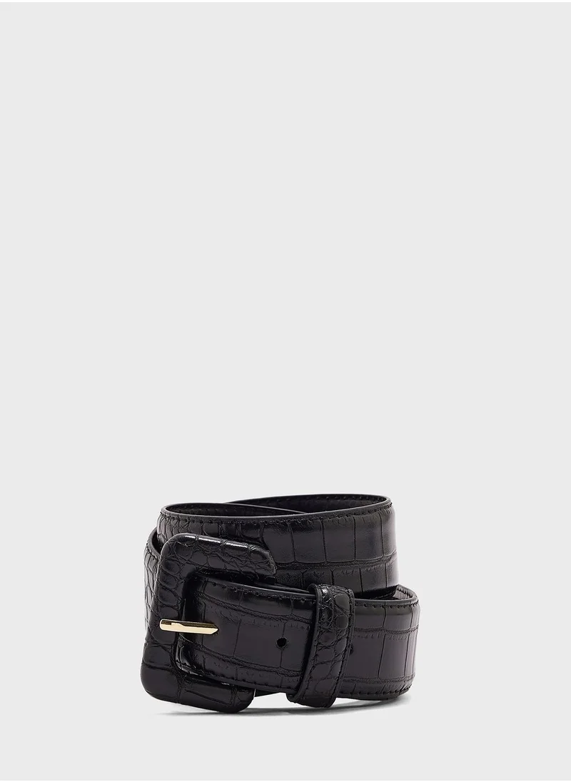 MANGO Aline Allocated Hole Belt