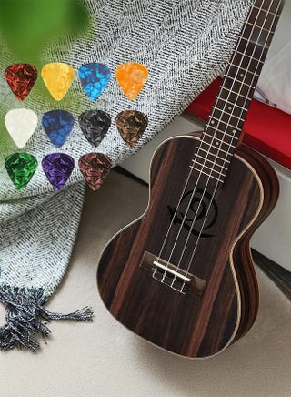 30 قطعة من أعواد الغيتار مع حامل، ريشة غيتار تيرسيلي للغيتار الكهربائي، الصوتي، الباس، القيثارة، 0.5 مم 0.75 مم 0.75 مم 1 مم، ألوان مختلطة (30 عبوة) - view 5