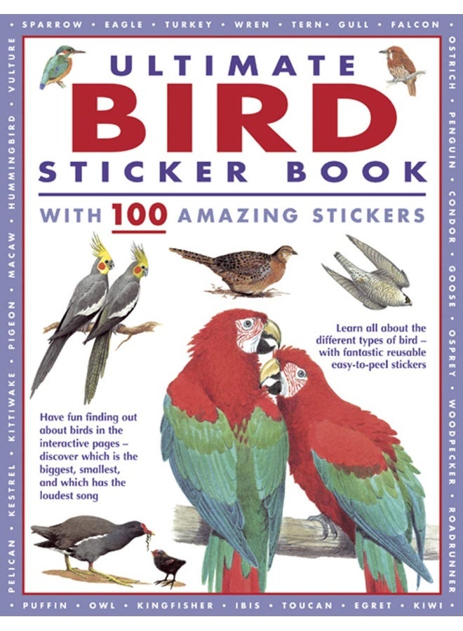 Ultimate Bird Sticker Book: with 100 amazing stickers - Image 1