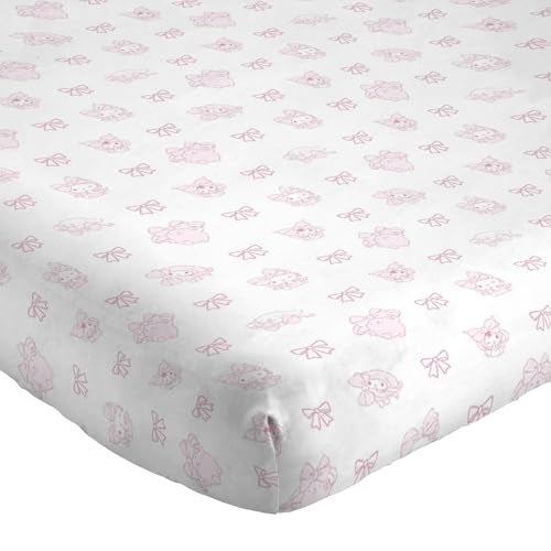 Jay Franco Sheet Set with Fitted Flat Sheets Pillow Cover UltraSoft Bedding with Pillowcase for Room Decor Multi Hello Kitty 3 Piece Twin - Image 3