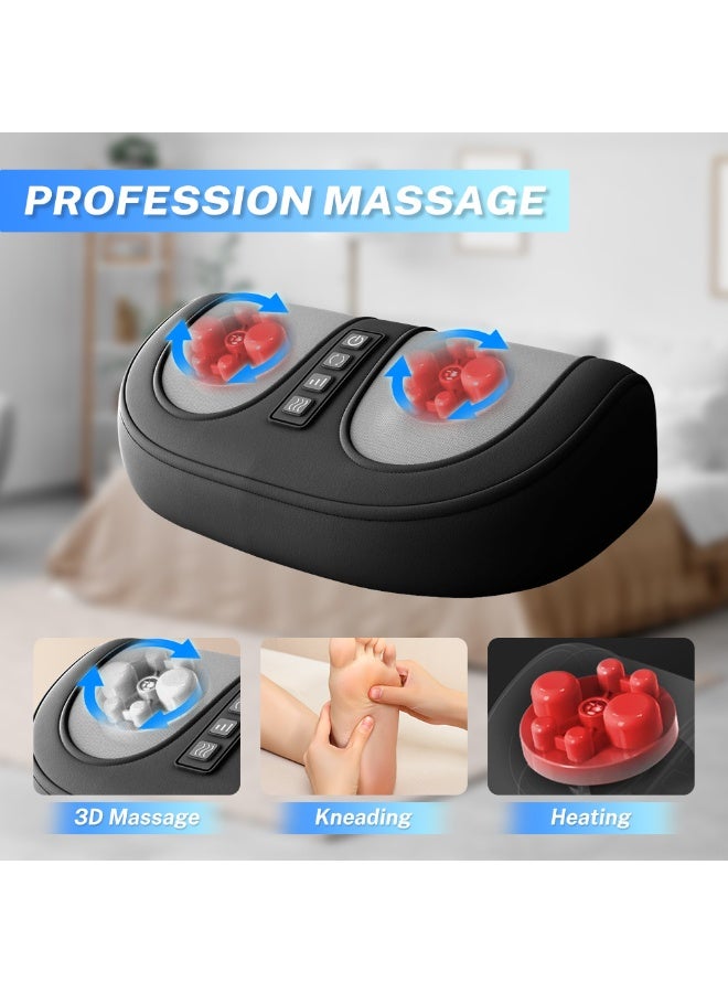 YelaJoy Foot Massager with Heat, Foot and Calf Massager with Massage Roller, Electric Kneading Plantar Relax Machine, Circulation and Relax for Foot and Calf Massage, Gifts for Dad, Mom and Lover - Image 3