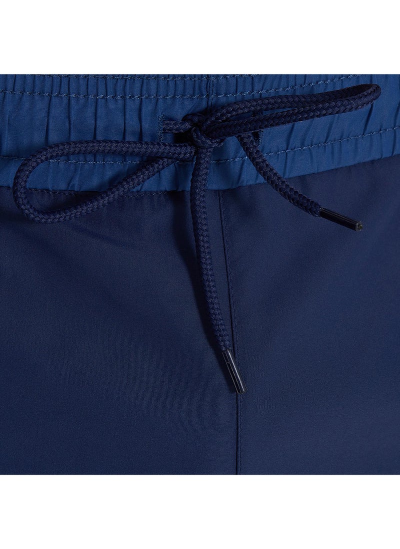 Joss Joss Men's Swimming Shorts Blue – Quick-Drying, Adjustable Drawstring, 3 Velcro Pockets, Built-In Suspenders, Comfortable for Water Sports  - Image 3