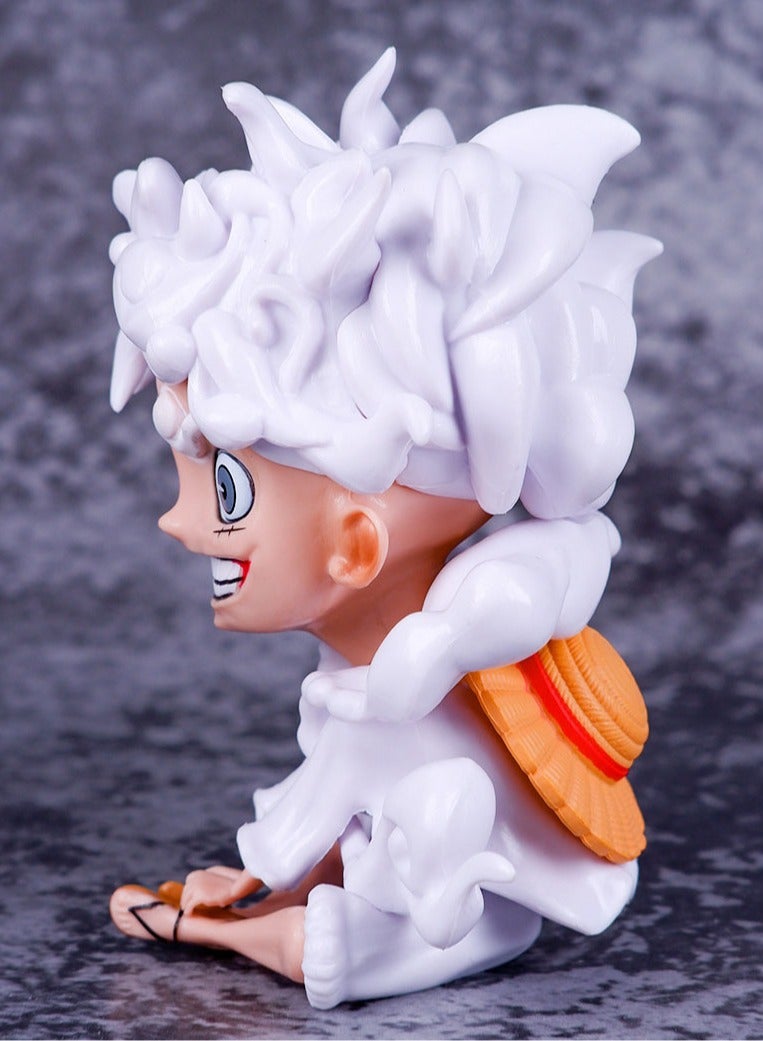 Animation Flight One Piece Hand - Q Version Sitting Sun God Nika Luffy Hand Peripheral Decorations - Image 3