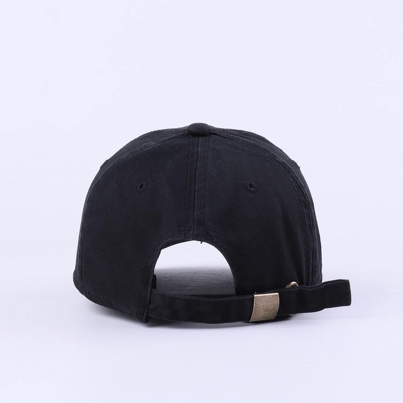 LANGZHEN Unisex Baseball Cap 100% Cotton Fits Men Women Washed Denim Adjustable Dad Hat - Image 3