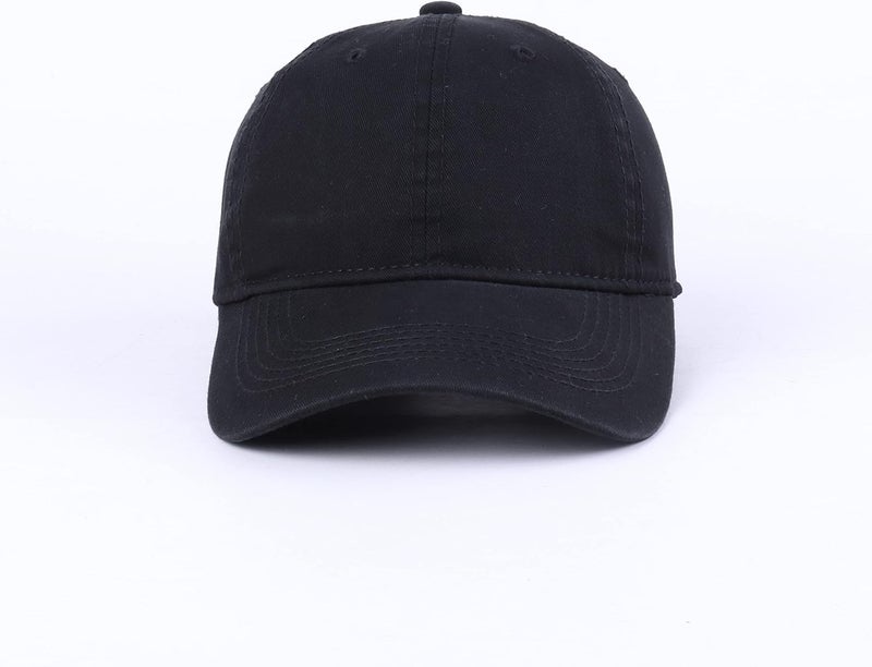 LANGZHEN Unisex Baseball Cap 100% Cotton Fits Men Women Washed Denim Adjustable Dad Hat - Image 2