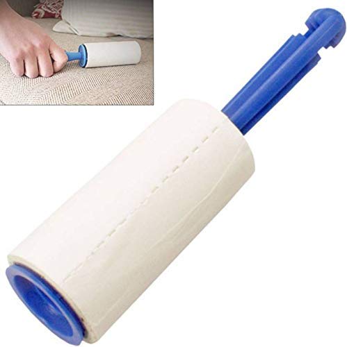 Bulfyss Plastic Sticky Lint Roller Hair Remover Cleaner Set of 5 Rolls 150 Sheets, 30 Sheets Each roll Lint Roller Remover for Clothes, Furniture, Carpet, Dog Fur, Sweater, Dust & Dirt - Image 3