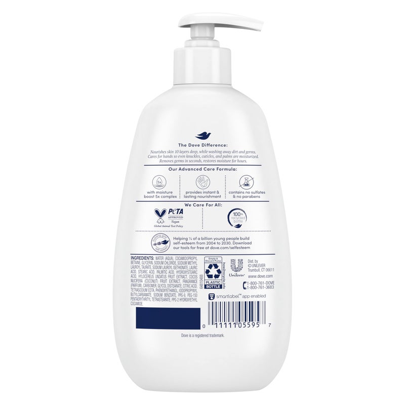 Dove Advanced Care Hand Wash 4 Count for Effectively Washing Away Dirt & Germs, Dragonfruit & Coconut with 10-Layer Nourishment - Image 2