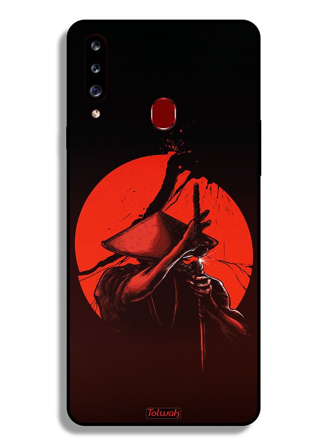 Tolwak Samsung Galaxy A20s Protective Case Cover Sword Warrior - Image 1
