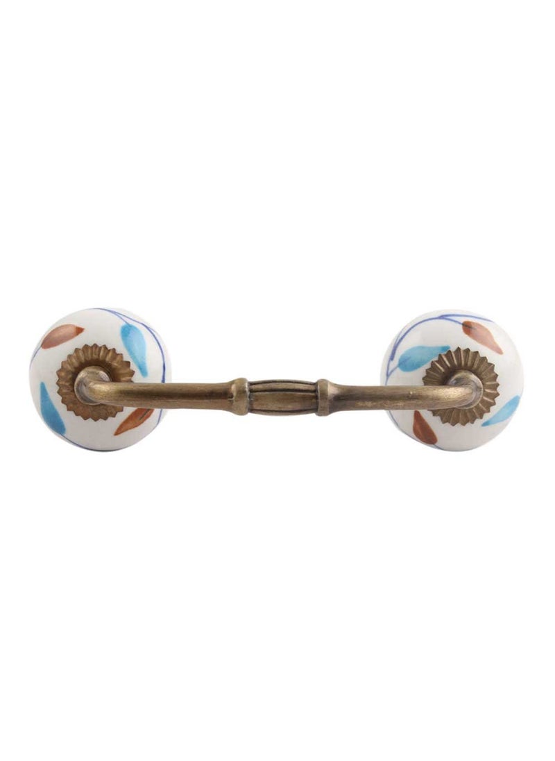 Indian-Shelf IndianShelf 1 Pack Brown Decorative Drawer Pulls Unique Cabinet Handles for Door Dresser Antique Hardware 6 Hole to Hole BH92CK109 