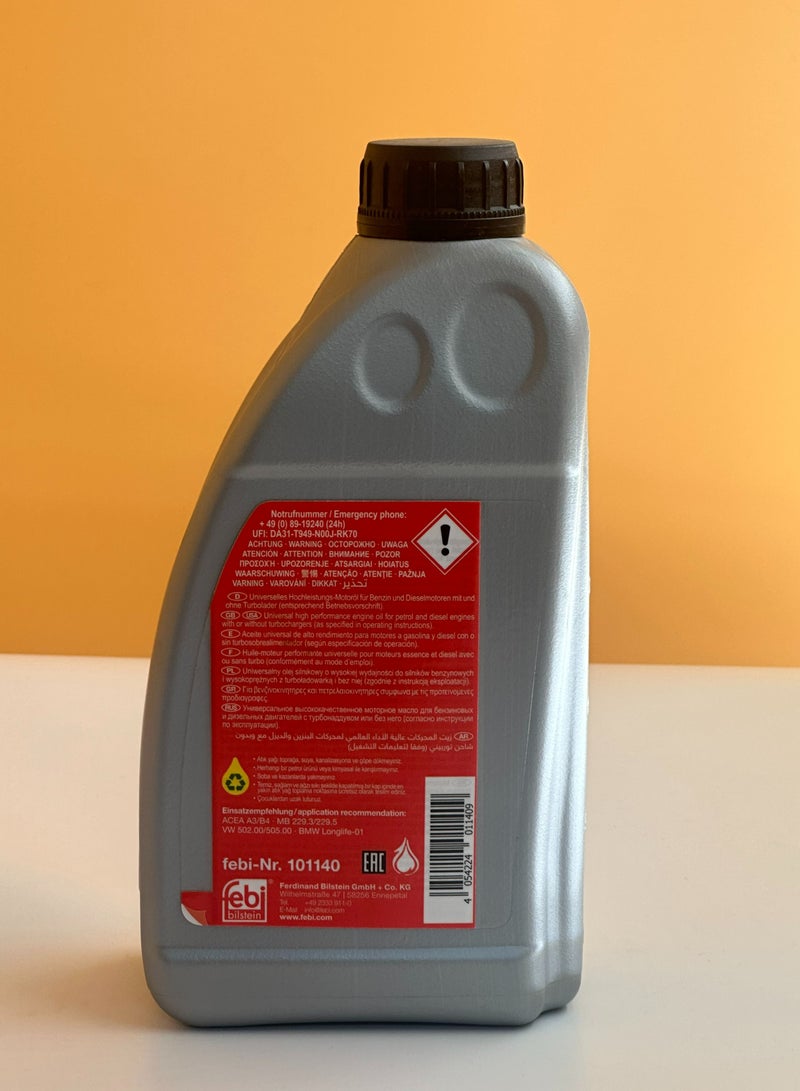 FEBI BILSTEIN ENGINE OIL 0W40 MB 229.3 1L - Image 2