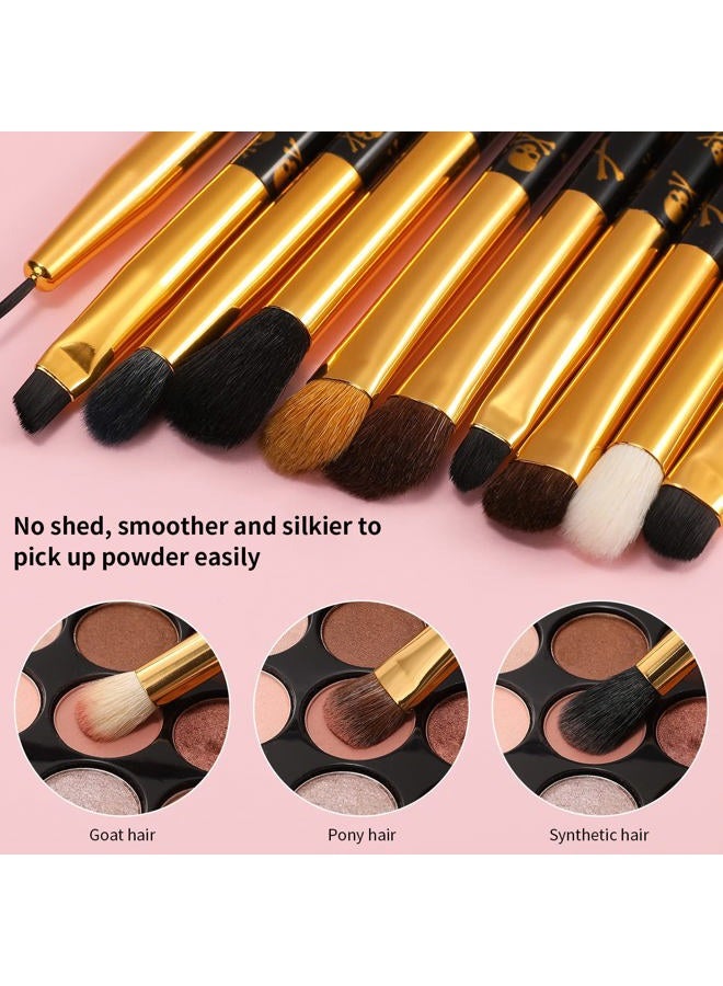 Docolor Goth Brush Set (10 Eye Brushes) - Image 2