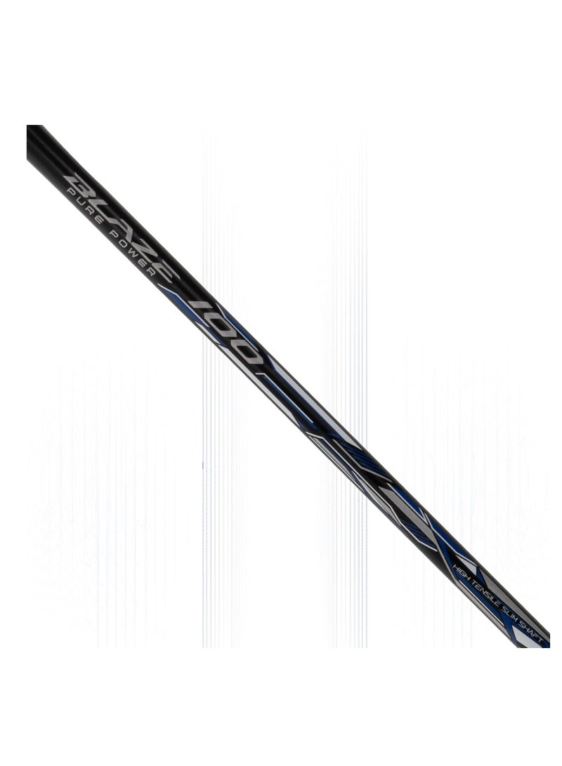 Li-Ning Blaze 100 (78) Unstrung Badminton Racket (Black/Silver/Navy) - Image 3