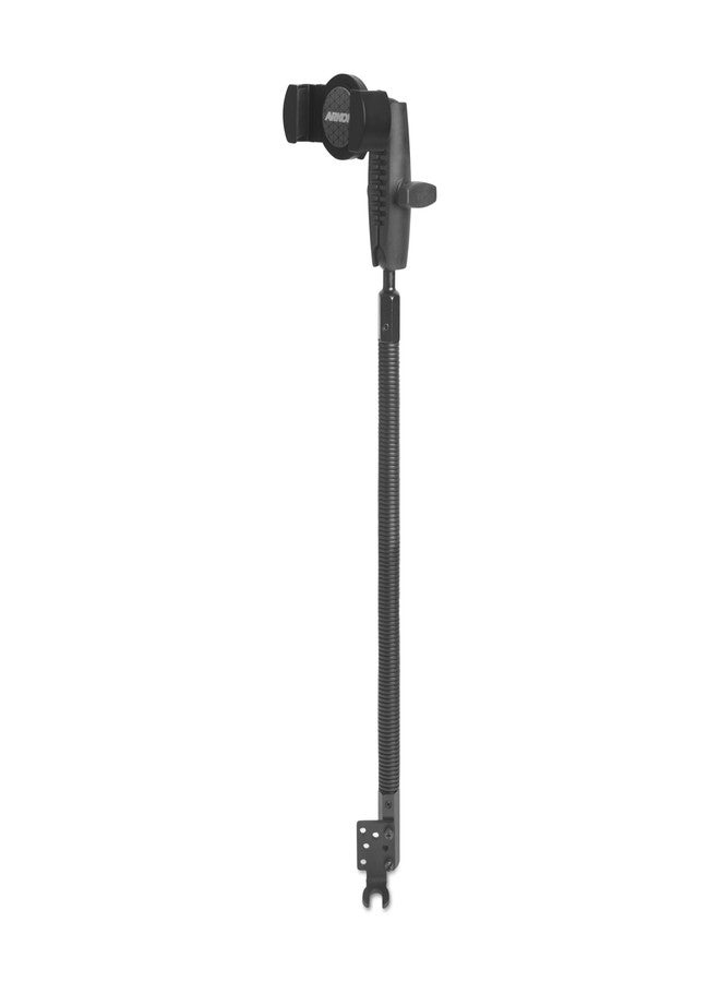 ARKON Mounts RoadVise XL Phone Holder with Seat Rail & Floor Mount | for Cars & Trucks | Solid & Flexible 18" Gooseneck | Solid 3.75" Shaft | Compatible with iPhone, Samsung, Pixel & More - Image 1