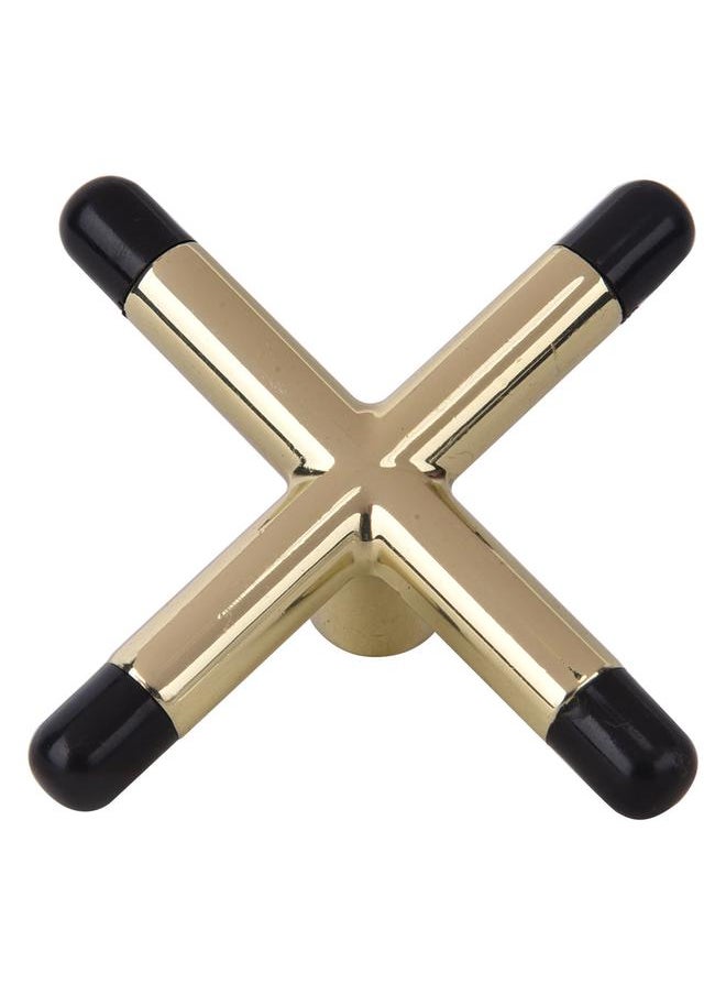 Thoraya Metal Durable Anti-slip Billiards Snooker Pool Cue Rest Bridge Head Holder Billiard Accessory(Cross Type with Plastic Particle )  - Image 3