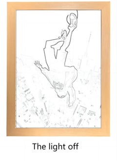 TNGames Spider-Man Miles, Frame Lamp,For Wall And Table, 23*17cm  - Image 2