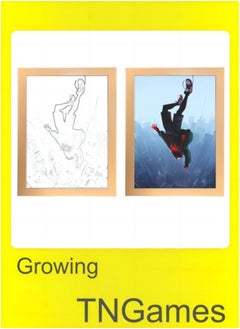 TNGames Spider-Man Miles, Frame Lamp,For Wall And Table, 23*17cm  - Image 1