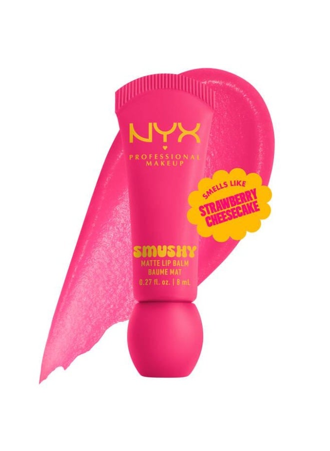NYX PROFESSIONAL MAKEUP Smushy Matte Lip Balm SMB03 Sweet Smack - 8ml - Image 1