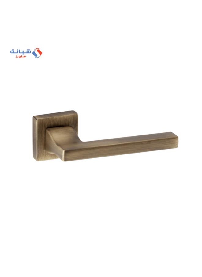 Doganlar Rosette Dognlar Turkish TURKUAZ Olifa Mv Bathroom Door Handle Set – Yellow Oxide 