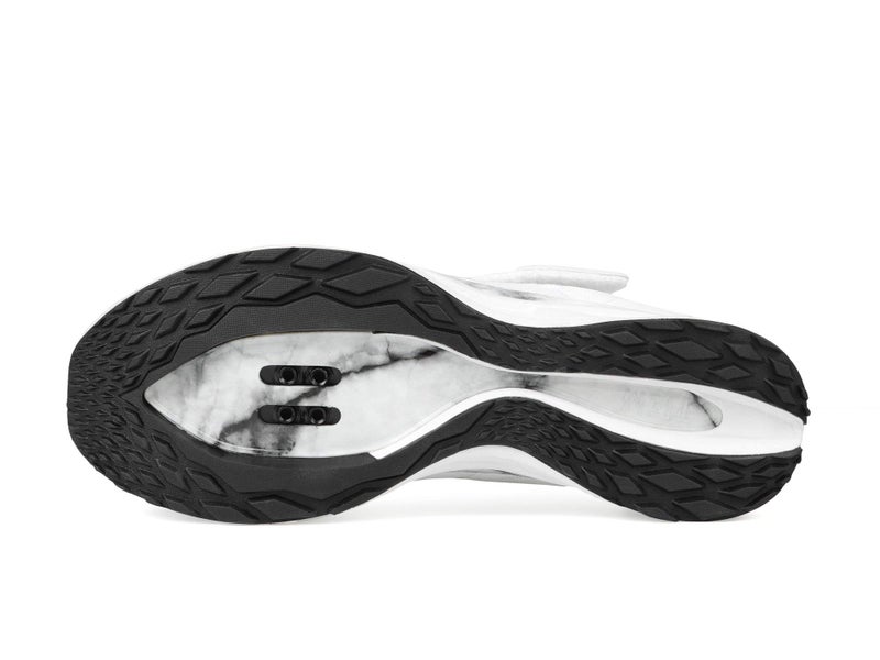 TIEM Slipstream - White Marble - Indoor Cycling Shoe, SPD Compatible (Women's Size 9.5) - Image 5