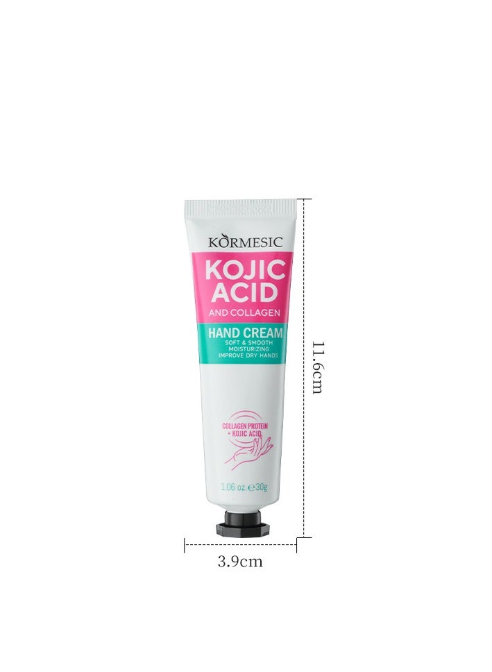 Kormesic كريم يد بحمض الكوجيك والكولاجين 30 جم | ترطيب وتفتيح البشرة - Image 1
