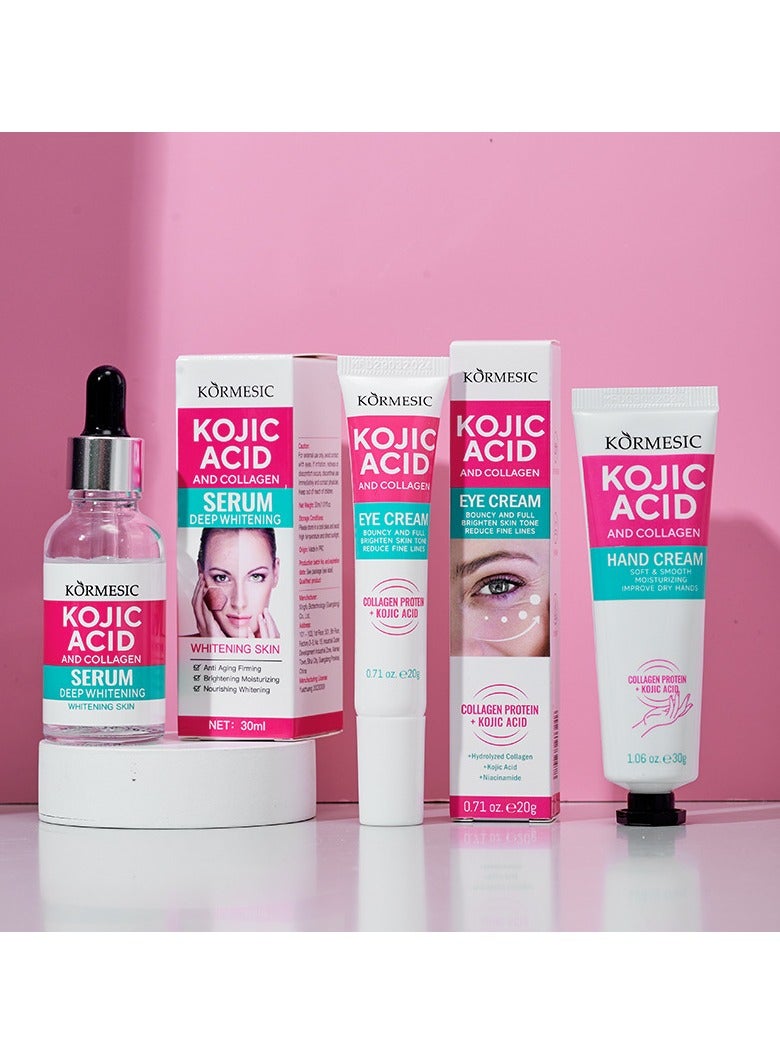 Kormesic كريم يد بحمض الكوجيك والكولاجين 30 جم | ترطيب وتفتيح البشرة - Image 5