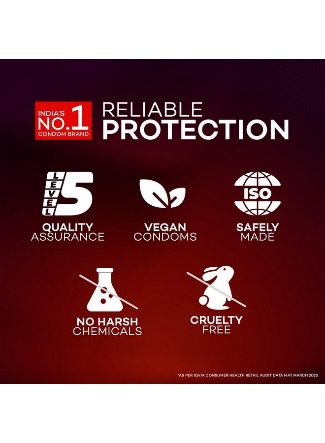 Manforce Cocktail Strawberry & Vanilla Extra Dotted & Flavoured Condoms | 10 pcs | Lubricated Latex Condoms | India’s No. 1* Condom Brand for Safe Sex - Image 5