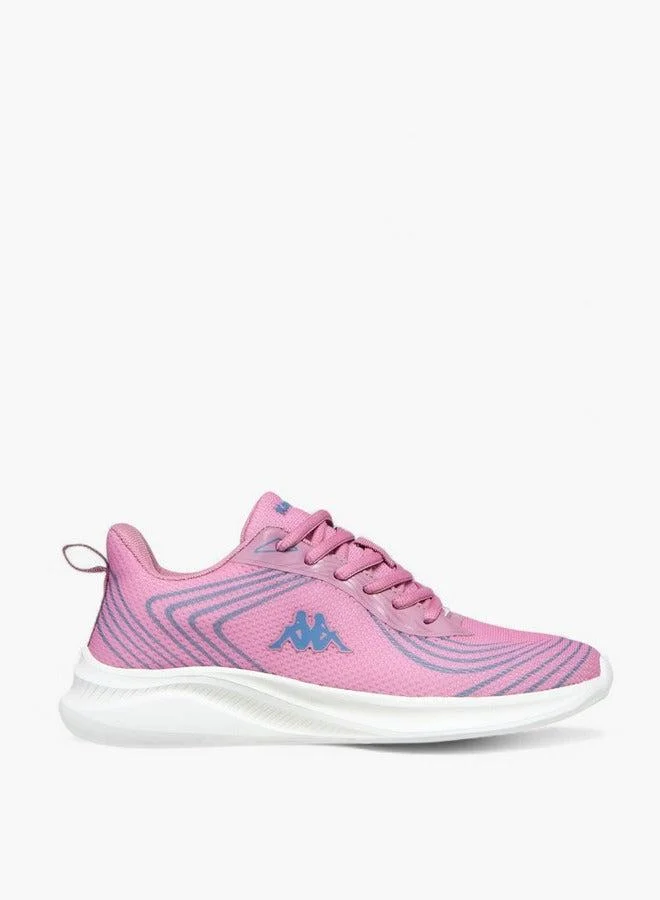 Kappa Women's Logo Print Lace-Up Sports Shoes