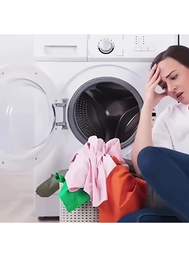 50 قطعة من أوراق ماصة للألوان تمنع بهتان الملابس وتزيدها إشراقًا في الغسيل المختلط - Image 4