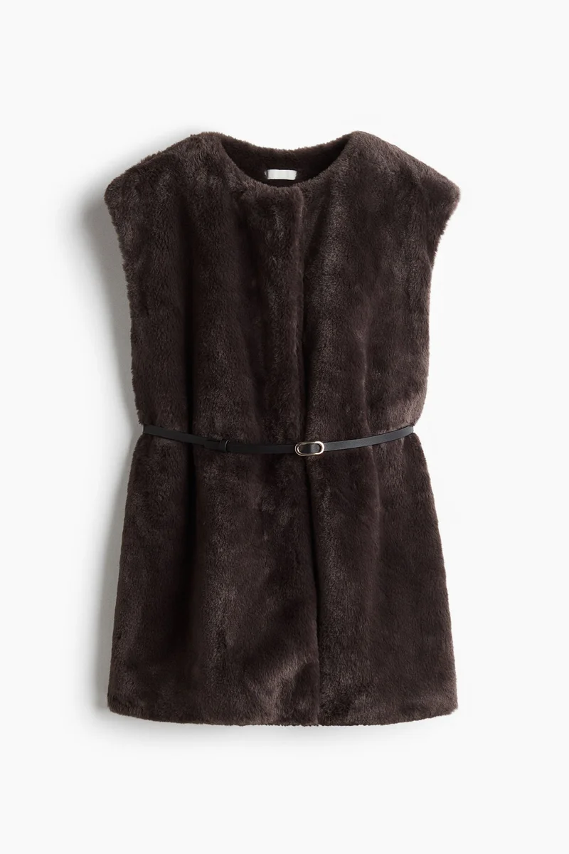 H&M Belted gilet