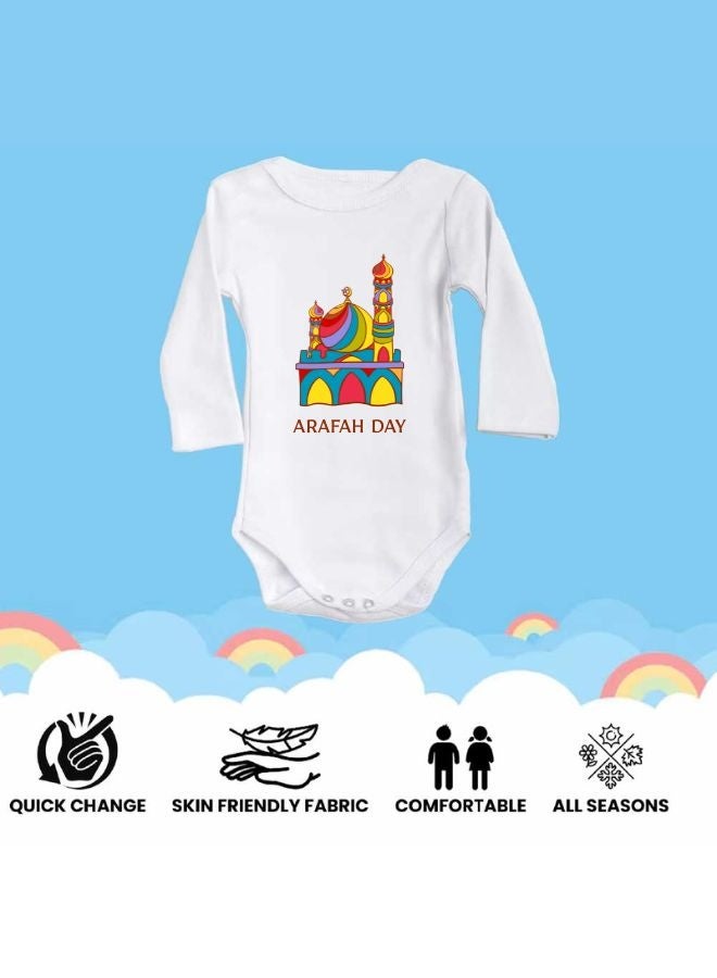 PRINTSHOP4ME Arafah Day Baby Romper|Long Sleeve Cotton Romper|Eid & Hajj Baby Outfit  - Image 5