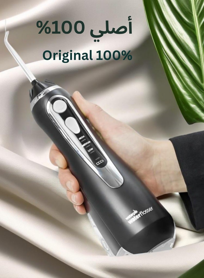 واتربيك خيط مائي وتربيك لاسلكي لتنظيف الاسنان واللثة قابل لإعادة الشحن الخيط المائي اللاسلكي وتر بيك ادفانس المتطور لتنظيف الاسنان واللثة تصميم مقاوم للماء لنظافة اسنانك إلى المستوى الاحترافي ومثالي للتقويم والزرعات والتنظيف والمحافظة على الاسنان واللثة لاوقات تدوم طويلا" مقاوم للماء ومثالي للاستخدام اليومي والسفر - Image 5