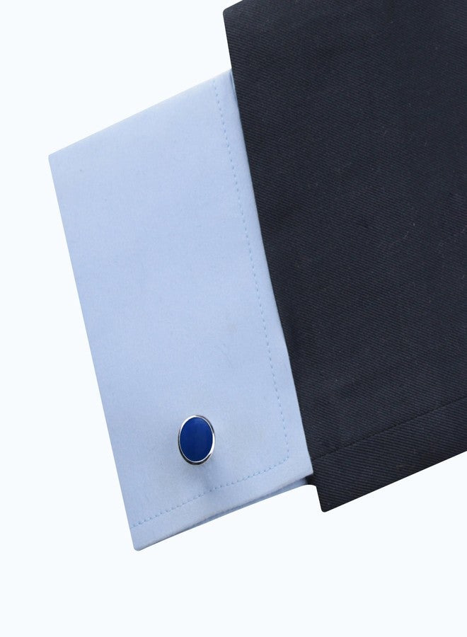 Kavove The Classic Saga Dark Blue Cufflinks - Image 4