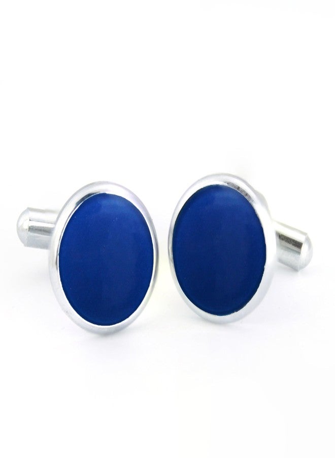 Kavove The Classic Saga Dark Blue Cufflinks - Image 1